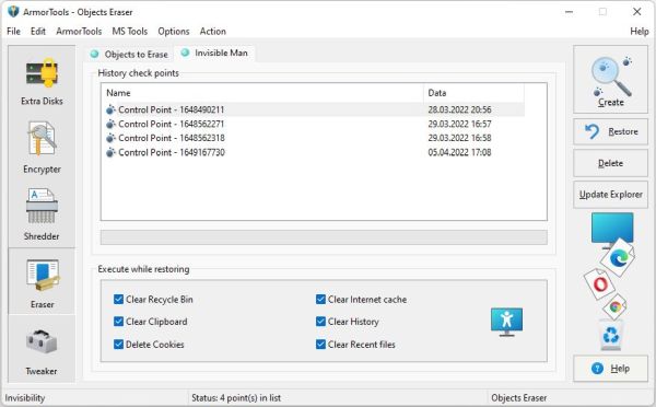 Invisibility Screen Shot